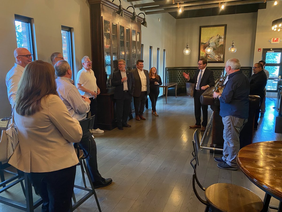 LtGovToland's tweet photo. Blake Schreck, economic development champion of Lenexa and Johnson County, is retiring. His leadership and dedication have led to immense success across the state and, through his service in Team Kansas, he’s left a legacy for us all to continue. Thank you, Blake! https://t.co/hh0M8XfyLL