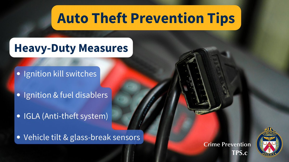 tpsagill's tweet image. Community Partnership &amp;amp; Engagement Unit will be focusing on Auto Theft Prevention for the month of April.  Here are some theft prevention tips to help prepare you.

#autotheftprevention
#crimepreventiontips
#crimepreventiontps
#cpeu
#tps