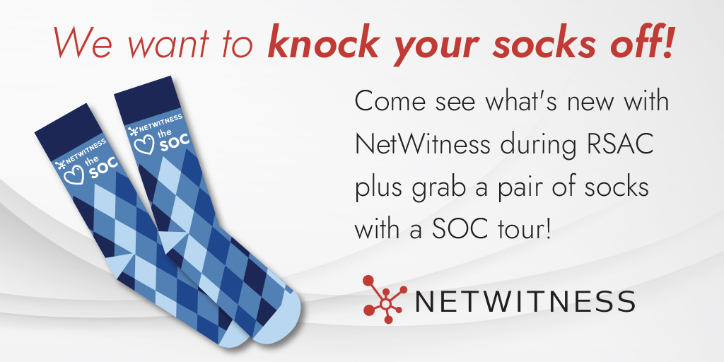 Tour the SOC at RSAC, sponsored by NetWitness.
 
We'll show you real-time traffic on the Moscone Wireless Network as we monitor for security threats.
 
Tours are held Tuesday - Thursday.
           
Save my place in line: www2.netwitness.com/RSAC2023

#RSAC #NetWitness #SOC