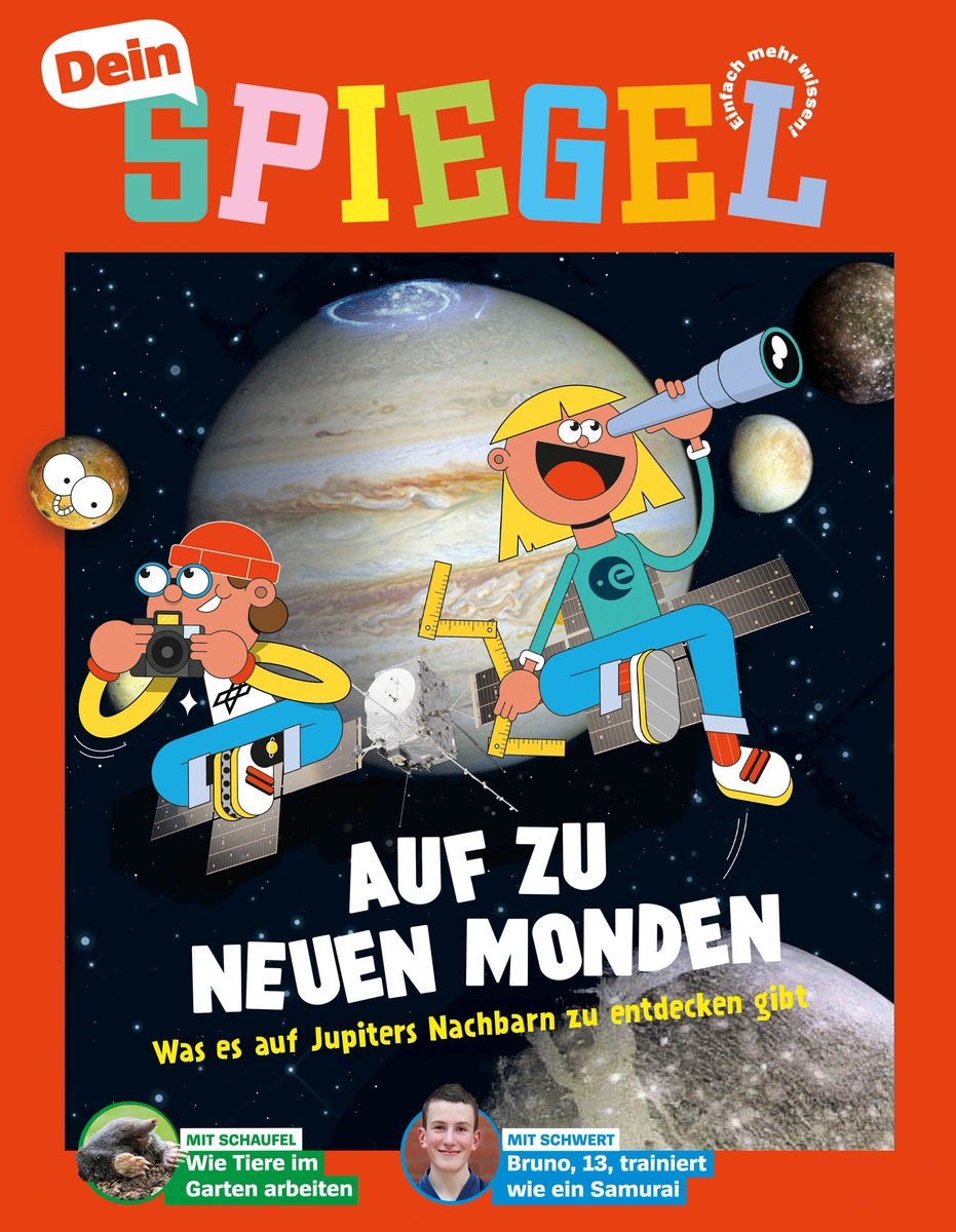 Wenn es irgendwo in unserem Sonnensystem außerirdisches Leben gibt, dann vermutlich auf den Eismonden des Jupiters. Die <a href="/esa/">European Space Agency</a>-Raumsonde »Juice« bricht nun dorthin auf. Vor dem Start sprach ich u. a. mit <a href="/drbuncen/">Prof Emma Bunce</a>, <a href="/AndreaAccomazzo/">AndreaAccomazzo</a> und Hauke Hussmann vom <a href="/DLR_de/">DLR_de</a>. Jetzt am Kiosk!