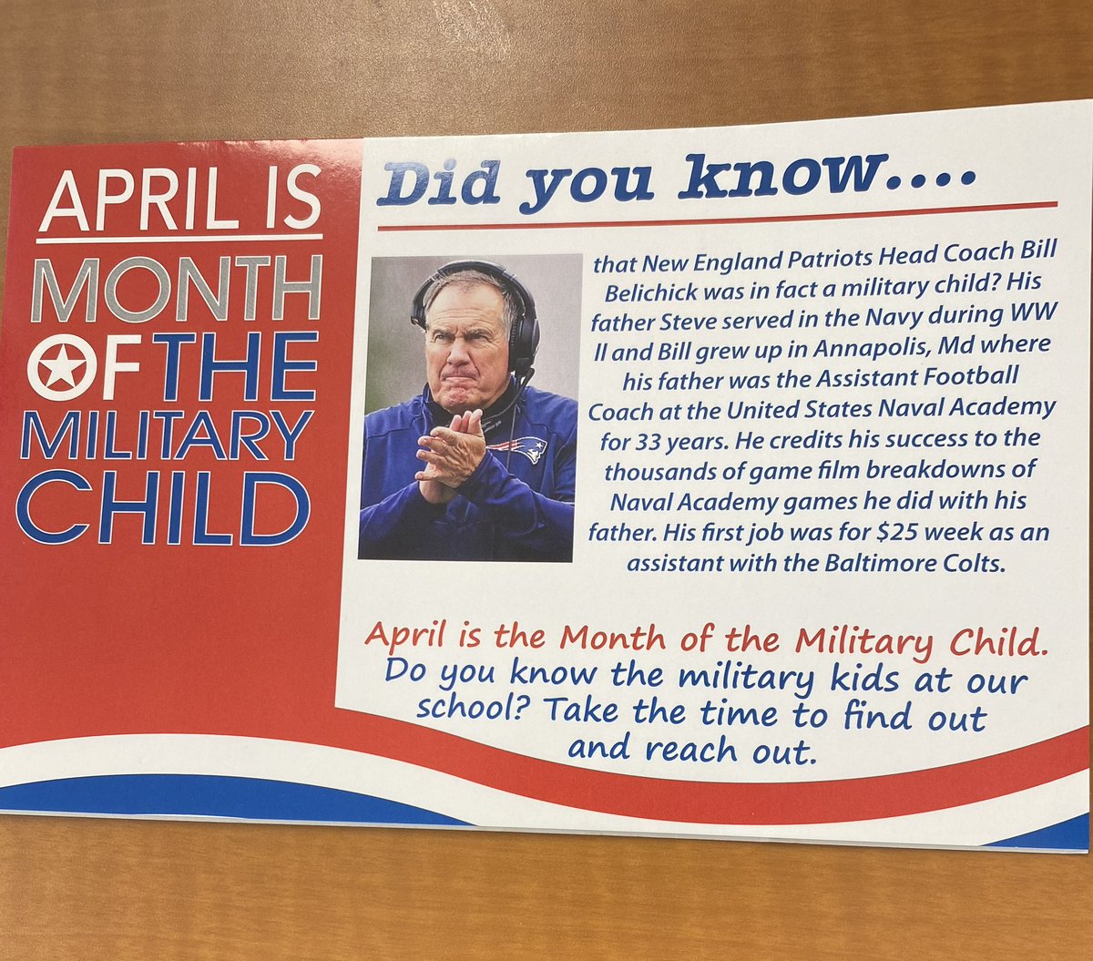 Month of the Military Child factoid…@MIC3Compact @RIDeptEd @TheNewportDaily @newportthisweek