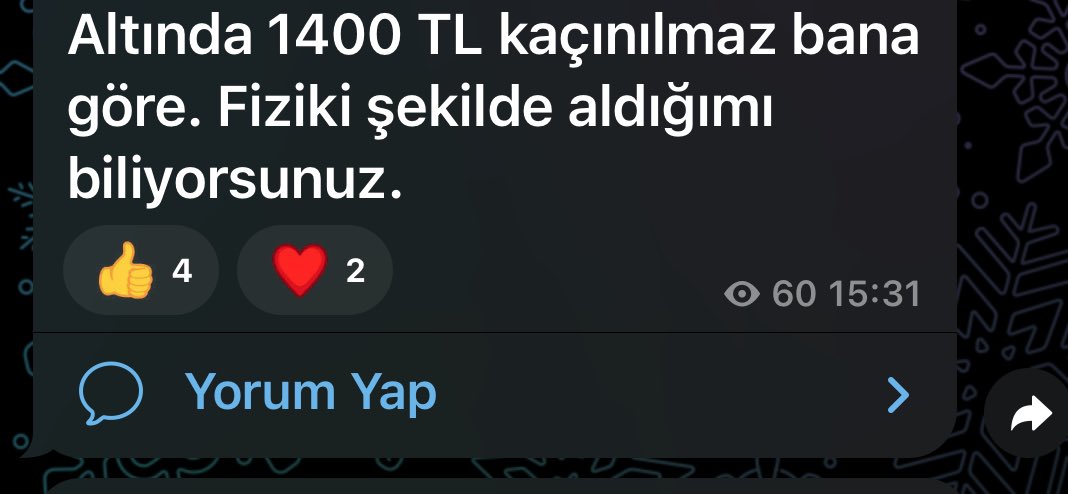 Crypto_Tunahan's tweet photo. Altın için beklentimi çok uzun zamandır net şekilde söylüyorum.

Özellikle de fiziki altın alıyorum.

Gram Altın 1250 TL oldu.

🔥🔥🔥

#altın https://t.co/0K0wd8LpCl
