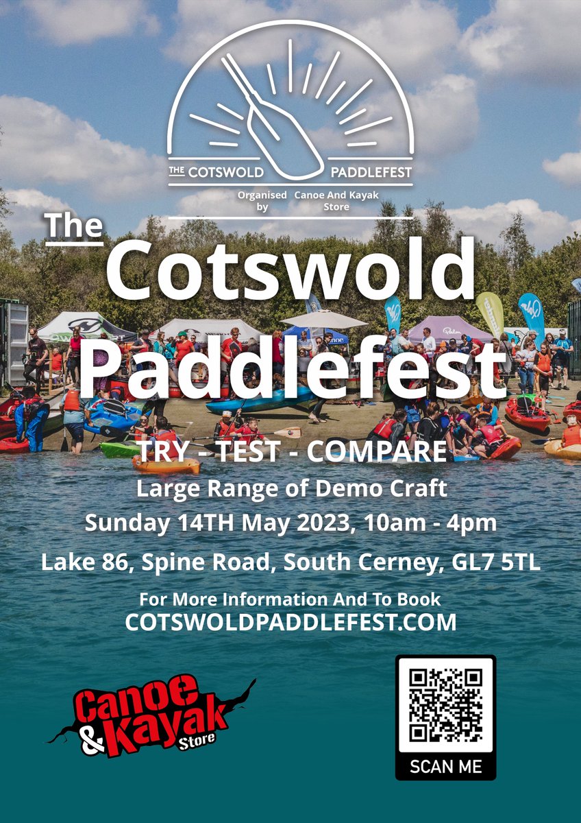 CanoeKayakStore's tweet photo. #event #paddlefest #cotswold #kayak #canoe #SUP https://t.co/SCuJyno5s7