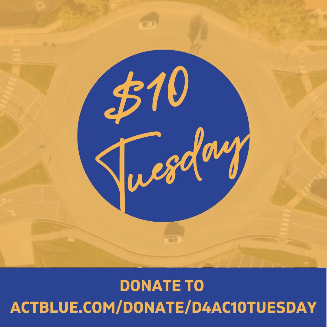 I’m going to represent ALL of Carmel. Today is $10 Tuesday - when we are recognizing that ALL donations to my campaign help my mission to make history and #listenlearnLEAD Carmel to an even better future! Donate at actblue.com/donate/d4ac10t…!