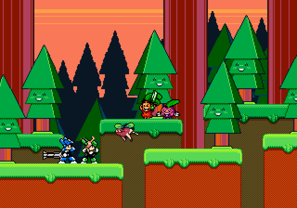 LoneAndVita's tweet photo. Hello everyone, or rather, 'Tally-ho'! To celebrate the release of our friend @White_vault's Adventures of the Carrot Captain, @thenoblestlemon made this nice mock-up! 

Congrats on the release! Go follow WhiteVault!

Bonus CRT view included! 📺🥕
#pixelart #gamedev #indiegame https://t.co/KmB1T8rQip