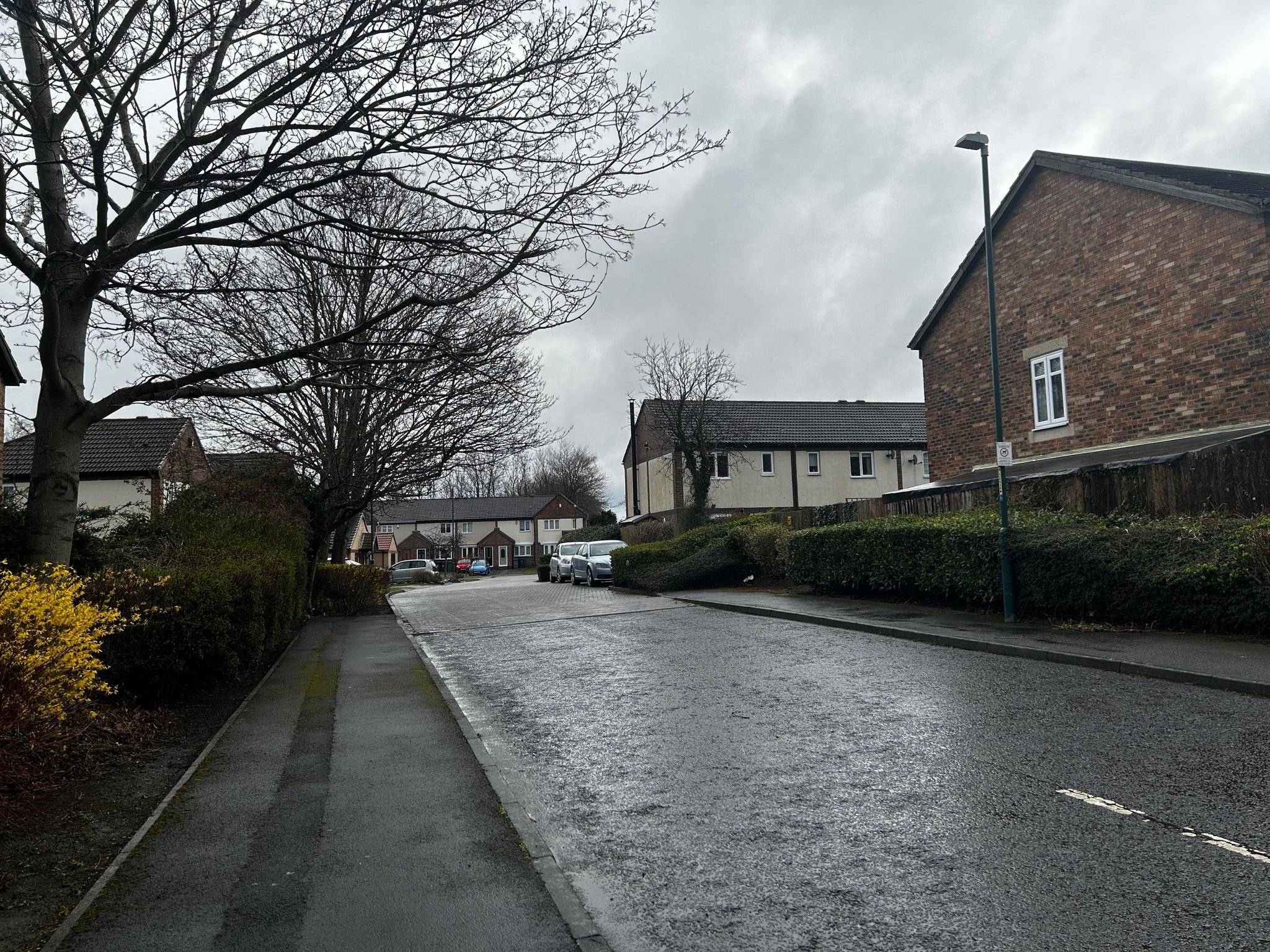 Site of C Pit in 2023. A residential estate has been constructed here.