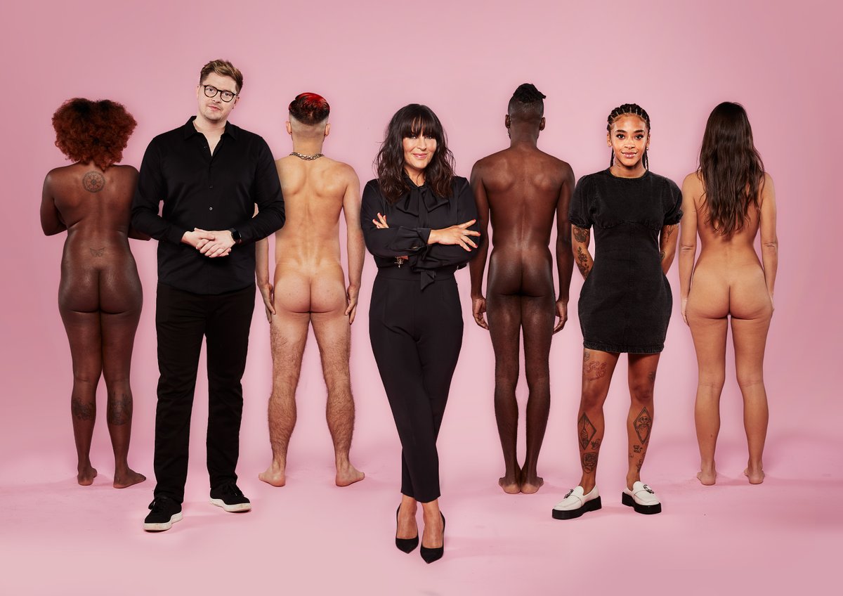 Our ground-breaking new series #NakedEducation launches tonight! We hope this educates and inspires people to embrace their bodies and champion their differences ‘every body is beautiful!’ Join @annarichardso @yinkabokinni and Dr Alex George from 8pm on @channel4
