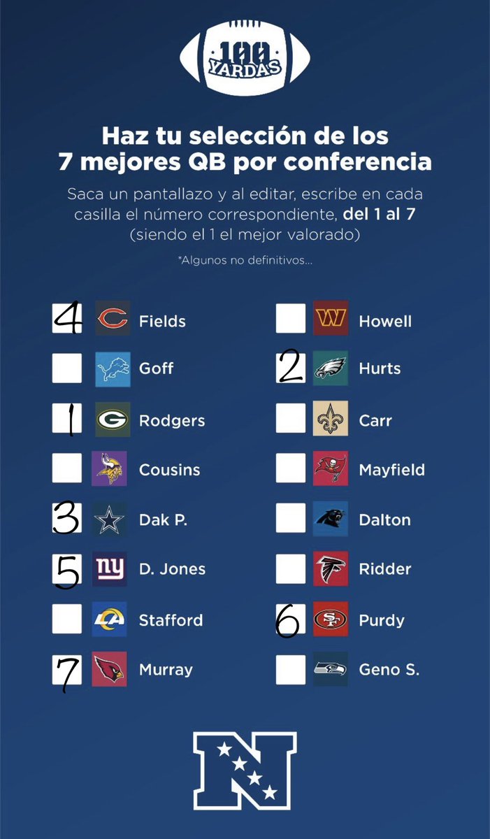 luquervt's tweet photo. @100yardas_ @PonsetiRadio @javigomezTV @luisvjones @paupasa @sagastiker Aqui va mi selección. https://t.co/tFFT57I5Og