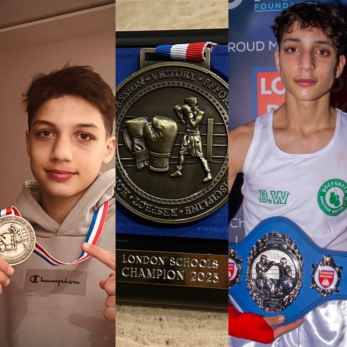 thewalshys's tweet photo. Another London champion! Blessed to have 2 boys both London champs!! Kai second time ! https://t.co/sv8zLbMZwv