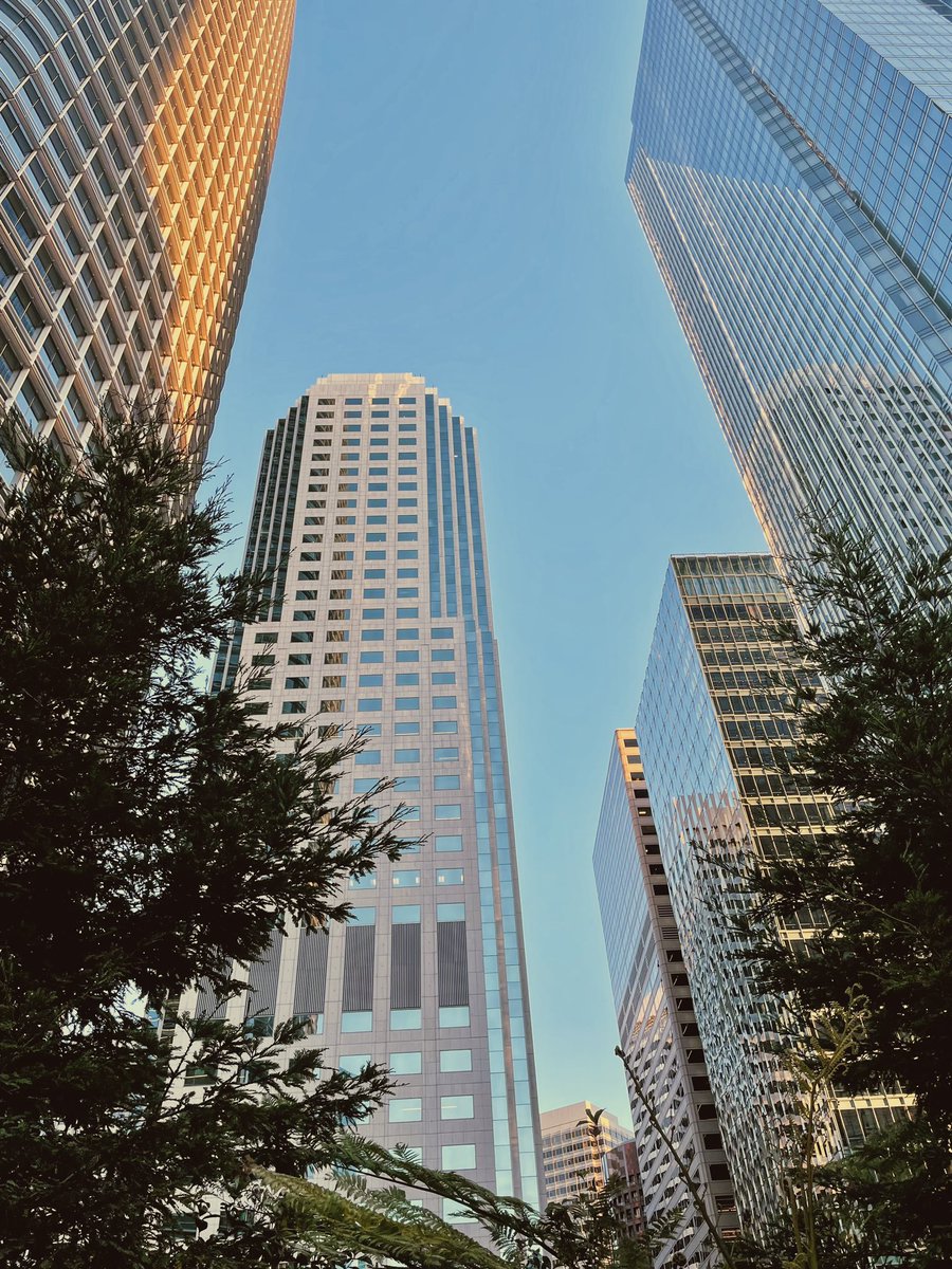 maddysquish's tweet image. Morning light moments from #SalesforcePark