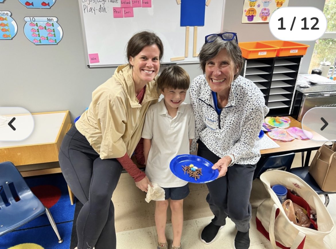JoeMills9's tweet photo. It's #TastyTuesday fun as Preschool continues its (early) celebration of #WOYC2023! Edible nests, graphing favorite fruits, and making shapes with Tea Party snacks ruled the day! #BrookstonePS @BrkstoneCougars https://t.co/HlLx6v0znt