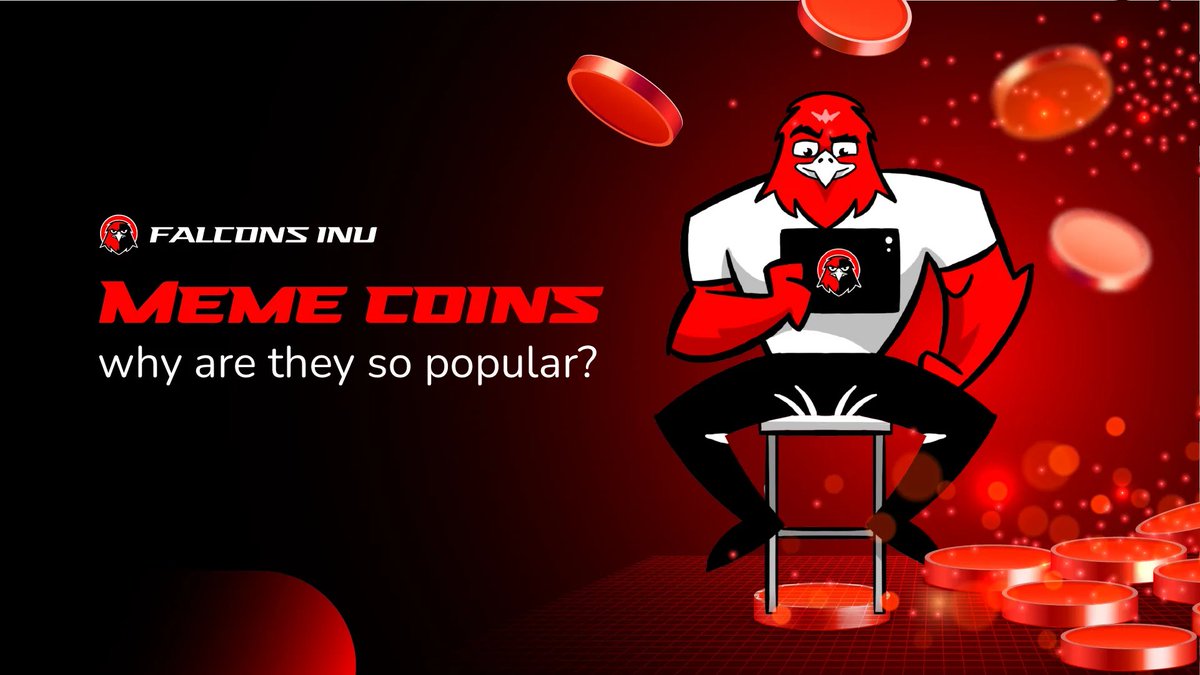 FalconsInu's tweet photo. Are you curious about the world of meme coins like #Falconsinu? 🤔🚀 

Our latest article dives into the reasons behind their popularity and the potential risks. 📈👀 

🔗 :  https://t.co/ENLmZWBW68 

#Falconsinu #bsc #MemeCoins #Cryptocurrency #Investing #RisksAndRewards https://t.co/A4Ek9ukqJ6