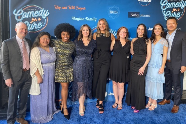 MarinusPharma's tweet photo. We had the pleasure of celebrating @tscalliance and their honorees at last weekend’s Comedy for a Cure event. It was an inspiring night raising money and awareness for patients living with TSC, their families and caregivers. #comedyforacure https://t.co/BgBshLlPgT