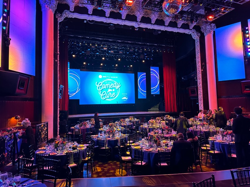 MarinusPharma's tweet photo. We had the pleasure of celebrating @tscalliance and their honorees at last weekend’s Comedy for a Cure event. It was an inspiring night raising money and awareness for patients living with TSC, their families and caregivers. #comedyforacure https://t.co/BgBshLlPgT