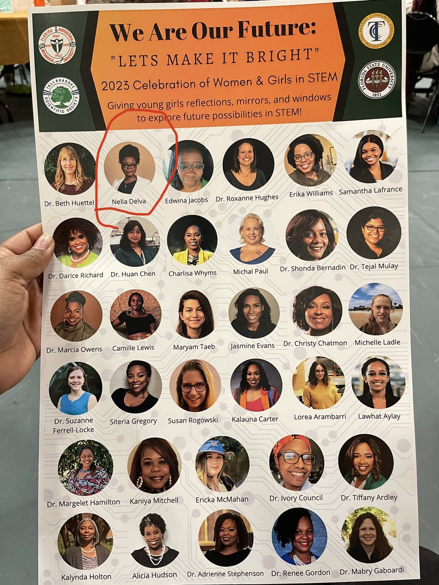 NellaDelva's tweet photo. Celebration women and girls in STEM. 👩🏾‍🔬🧪🥼🔭⚗️🔬🧬🧫 https://t.co/Zea1TgcBxt