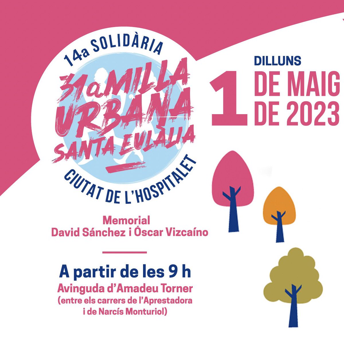 millasantaeula's tweet photo. #31millasantaeulalia Us recordem que aquest any la inscripció es fa de manera online. Data límit el 25/04. Podeu accedir a la nostra web o mitjançant QR. Tota la informació la trobareu a https://t.co/fx7pCd6KuJ https://t.co/FqaF0DJCnt