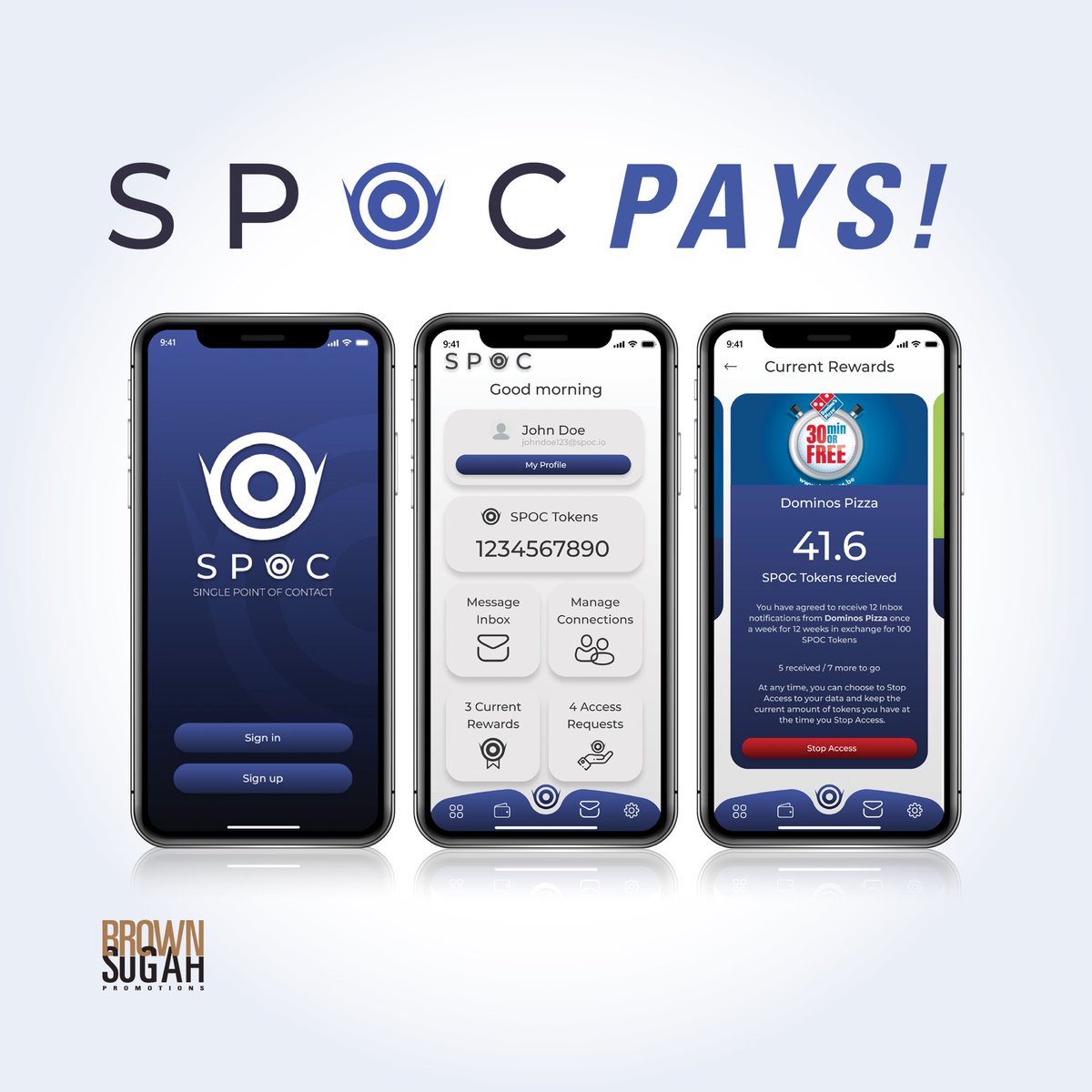 COMING SOON: Spoc Pays! Using the $SPOC token as a method of rewarding users to share their #data and connect businesses. #dataprivacy #crmsoftware #ecommerce #Web3 #NFTs