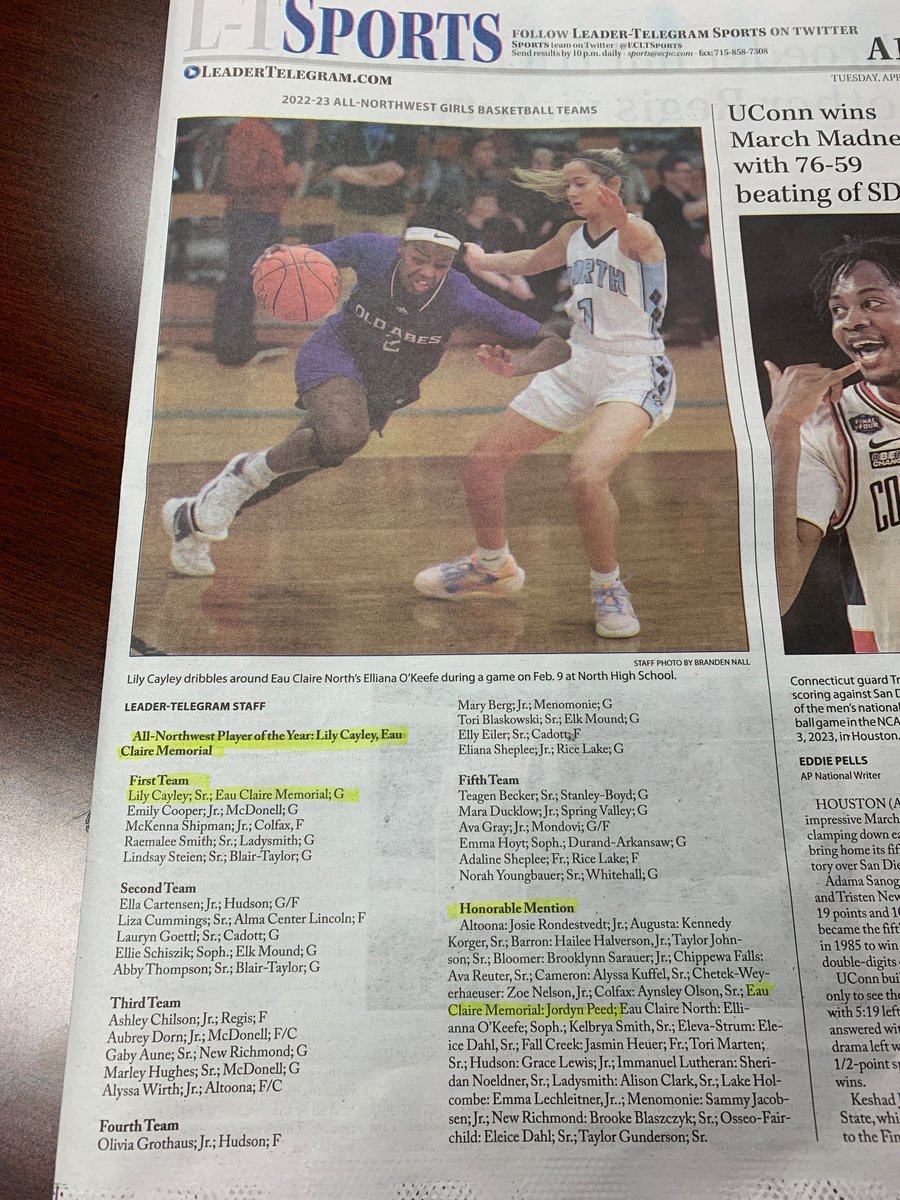 Coach Coop (@andy_cooper_ec) on Twitter photo Big congrats to @LilyCayley (NW POY!!) and <a href="/JordynPeed/">Jordyn Peed</a> (Honor. Mention)โฆwell-earned accomplishments ladies!! #GoAbes Big congrats to @LilyCayley (NW POY!!) and <a href="/JordynPeed/">Jordyn Peed</a> (Honor. Mention)โฆwell-earned accomplishments ladies!! #GoAbes