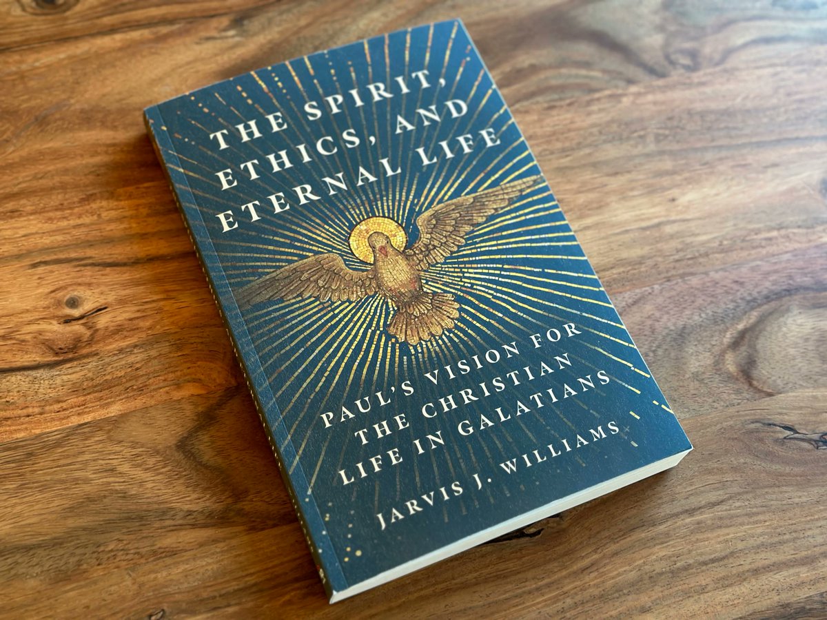 Out now from <a href="/ivpacademic/">IVP Academic</a>! 'The Spirit, Ethics, and Eternal Life: Paul's Vision for the Christian Life in Galatians' by <a href="/drjjwilliams/">Jarvis J. Williams</a>. 

Available at bit.ly/40ZoYCs. 📚