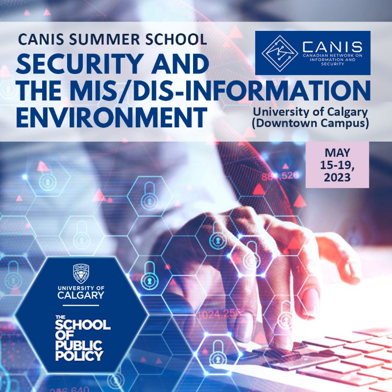 policy_school's tweet photo. We are living in the age of #disinformation.

Register for this ever evolving course, focusing on Canadian and Global #NationalSecurity, #Propaganda and Influence Operations in an information environment of ever-growing complexity. Seating is limited.

https://t.co/zTg1ptRPpM