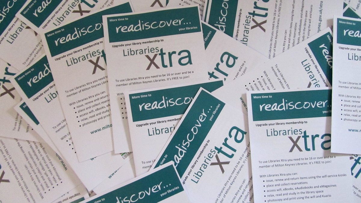 Did you know that MK Libraries have a ‘Libraries Xtra’ service that lets you visit Kingston, Westcroft &amp; Newport Pagnell Libraries outside of the regular staffed hours? Upgrade your membership to Libraries Xtra and use the extended hours. Read more online: milton-keynes.gov.uk/xtra