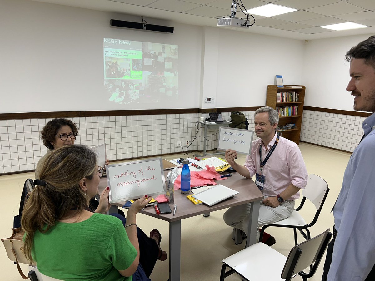 Great fun at #TBSEDCON23 - training on MWBs.