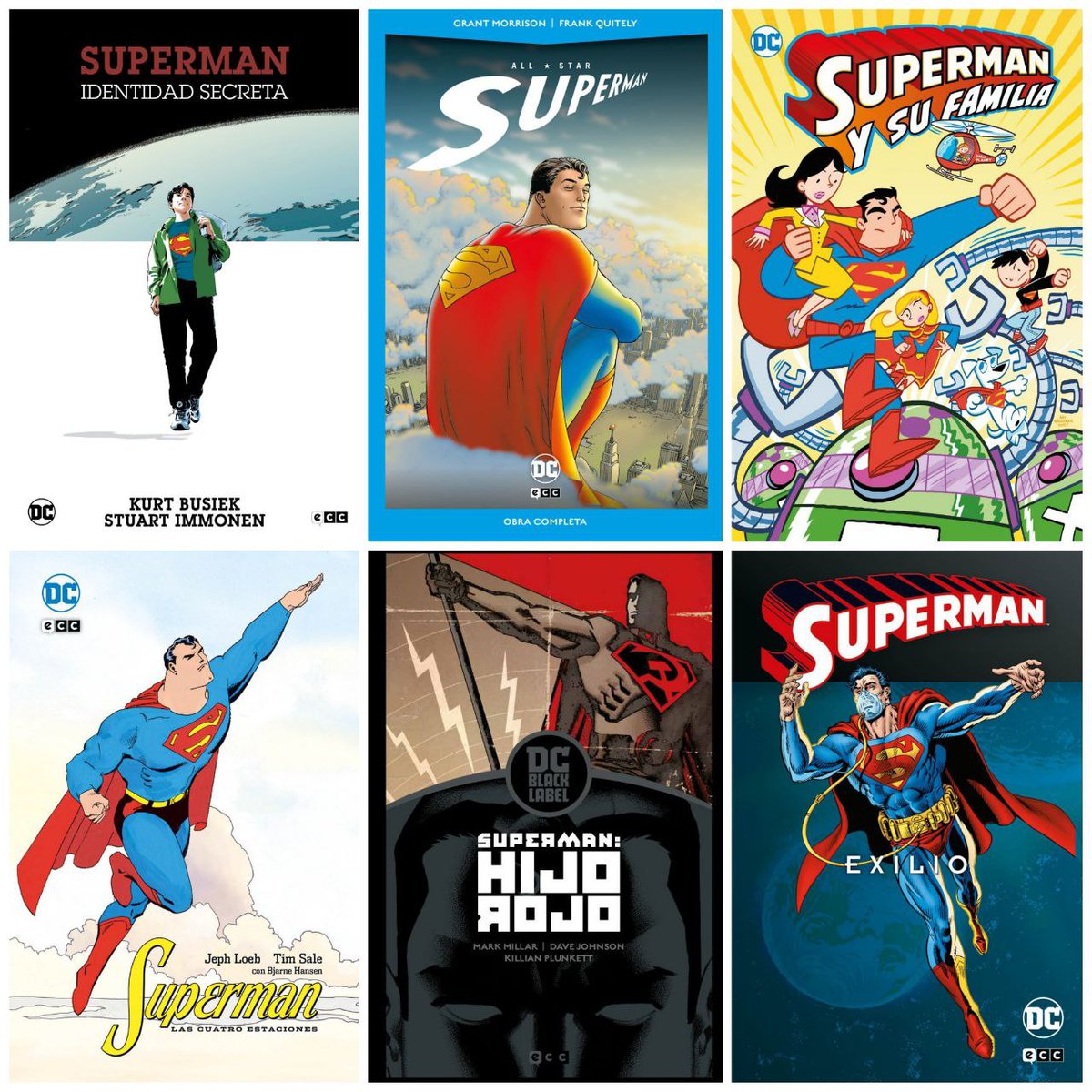 ¡CONCURSO #SUPERMAN85ECC! Celebramos el 85 aniversario del Hombre de Acero sorteando un MEGAPACK con sus mejores historias. ¿Cómo participar?

1. Sigue a <a href="/eccediciones/">ECC Ediciones</a> y <a href="/KodomoComics/">Kodomo Cómics</a>
2. Haz RT a este tweet.
3. Responde: ¿Cuál es la mayor virtud de Superman?