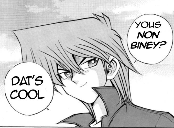 RacieBeep's tweet image. Without downloading any new pictures describe your gender in one image