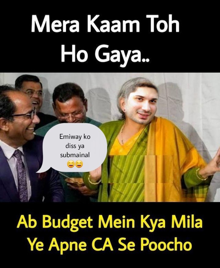 SanketKesare's tweet photo. Budget milgaya https://t.co/LPDPadz45K