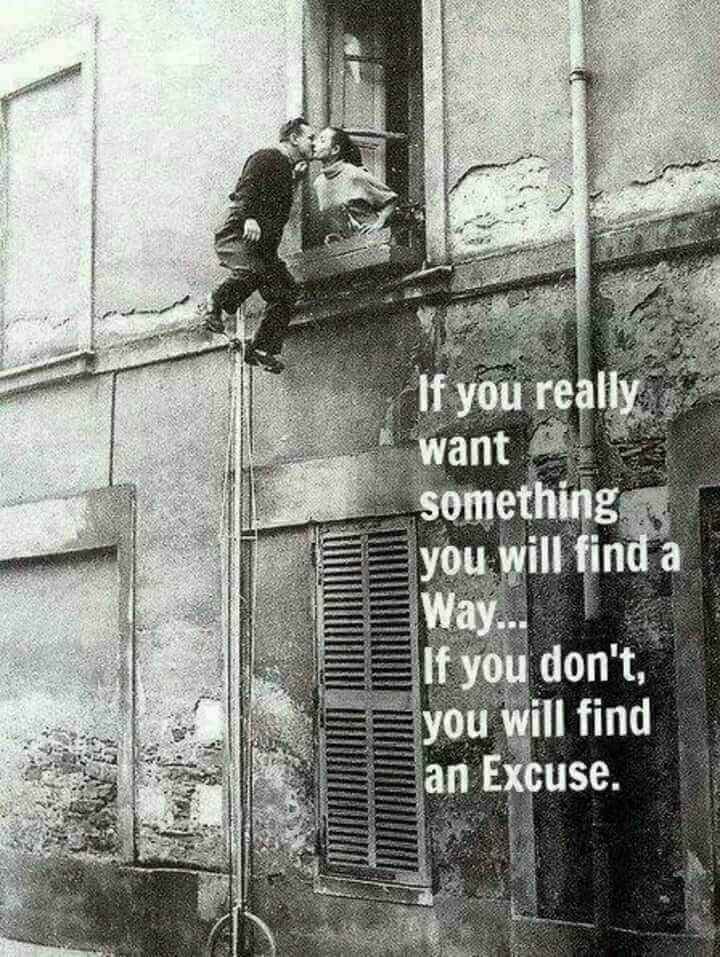 ThinkingHumanit's tweet photo. Are you making excuses or finding a way? The choice is yours.  #nevergiveup

@meta / @facebook republish #ThinkingHumanity https://t.co/kdj8LgZnCw