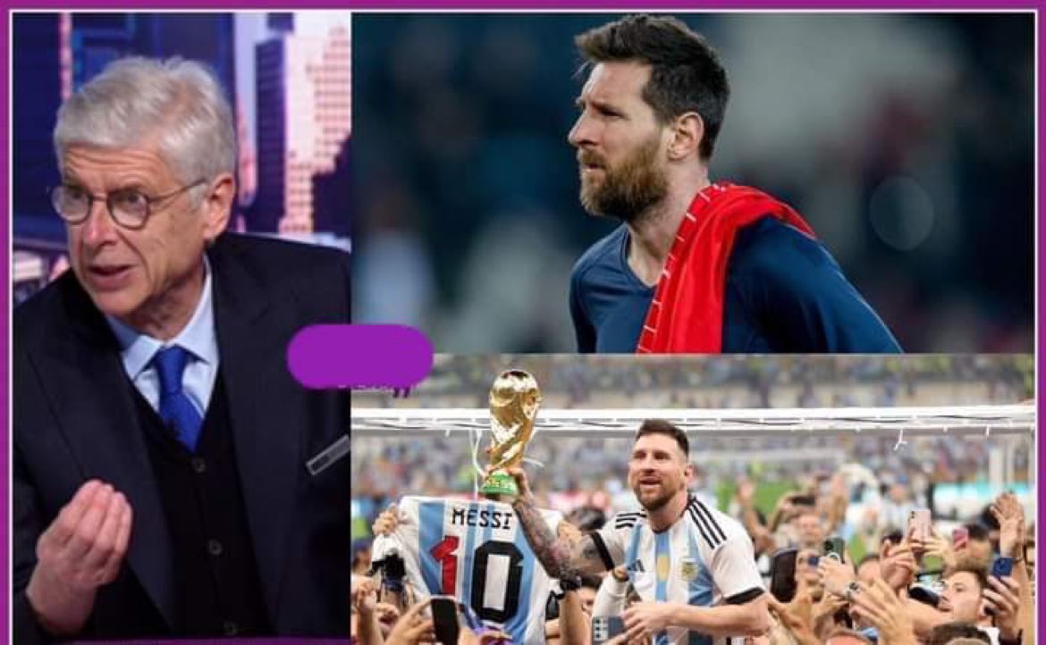 MessiFanatic_'s tweet photo. Arsene Wenger🗣️: “We all have to agree that the biggest achievement that happened to Paris club is that Messi became a player for their team, they have to be more respectful and realize that he is the best player in the history of football.” https://t.co/K24PRFOjRN
