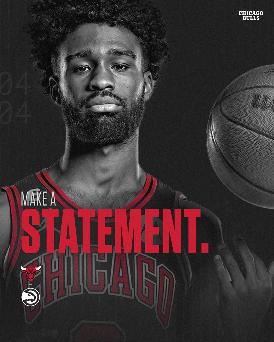 Chicago Bulls on Twitter "Big game tonight. BullsHawks in our house