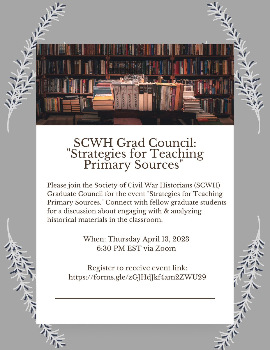 SCWH Grad Council tweet media