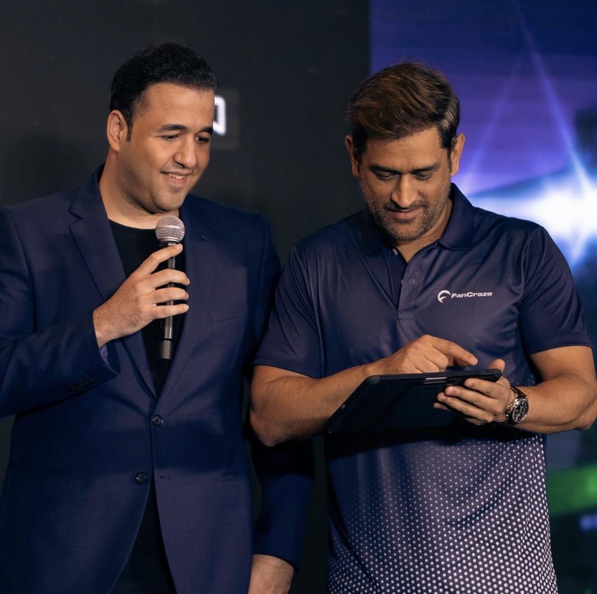 #Dhoni got his digital collectible from <a href="/0xFanCraze/">FanCraze</a>. Number #7 🔥🔥🔥 #Cricket #History #Collect #IPL