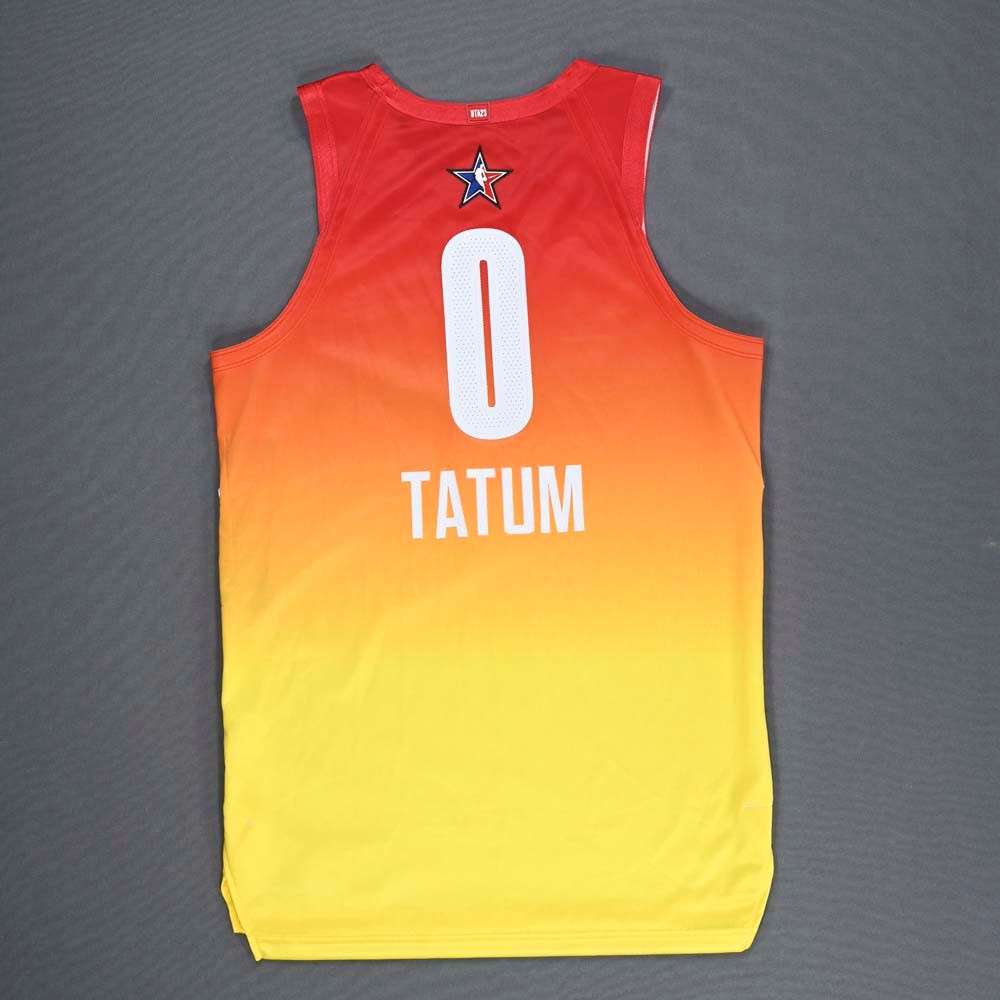 Bid now at Auctions.nba.com for a Jayson Tatum game worn jersey from his 55-point NBA All-Star Game performance!