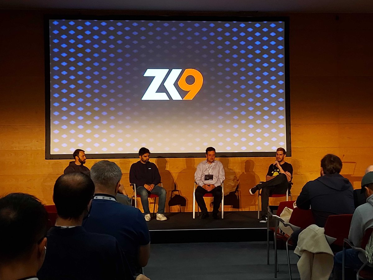 Ingo_zk's tweet image. Live! Our @OmerShlomovits on the &quot;Hardware Acceleration and ZK&quot; panel at #ZKSummit 9🦁

Recording will be up soon🔥

#Lisbon #ZeroKnowledgeProof #hardware