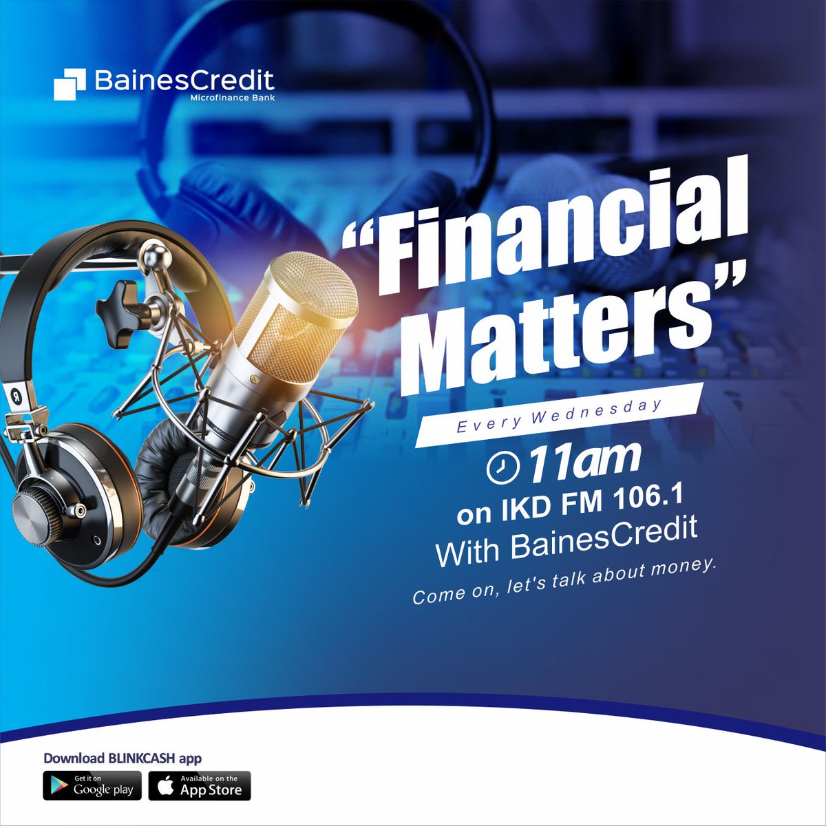 bainescredit's tweet image. Join us every Wednesday at 11 a.m. for financial matters with Bainescredit to improve your finances and learn about the various financial opportunities we offer. @ikd1061fm

#financialmatters #finances #savings #moneymatters