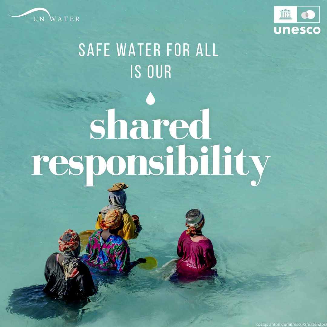 The #watercrisis is happening NOW!

From taking shorter showers🚿 to avoiding food waste🍽️ - it’s on ALL of us to #ActNow, not tomorrow!

The UN #WorldWaterReport report looks at 'Partnerships and cooperation for water' to tackle this global issue:
unesco.org/reports/wwdr/2…