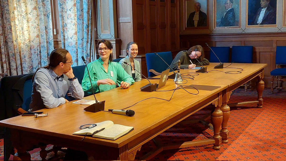 And with an inspiring and engaging roundtable with <a href="/ilsemarien/">Ilse Mariën</a> <a href="/massimoragnedda/">Massimo Ragnedda</a> <a href="/joelleswart/">Joëlle Swart</a> and <a href="/cybersoek/">cybersoek</a>'s Karien Sondervan we wrap up two intensive days of discussing research on "Pratices of Digital In- and Exclusion in Everyday Life" at <a href="/univgroningen/">University of Groningen</a>. #DigIn23