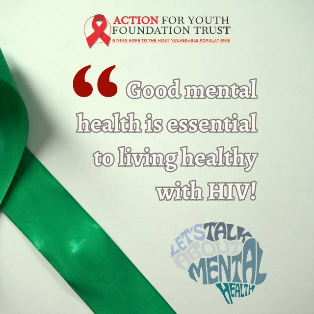 Good mental health is essential to living healthy with HIV! #mentalhealth #livinghealthy #endhiv