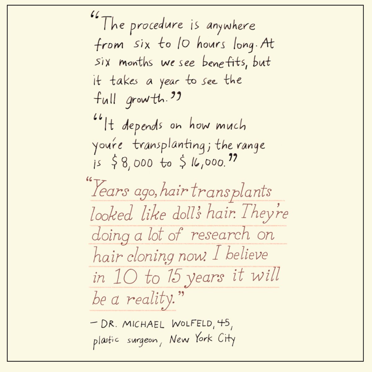 VenusHairAI's tweet photo. We are thrilled to share this beautifully illustrated and informative @nytimes article featuring hair restoration expert Dr. Michael Wolfeld (@drwolfeld) and his ARTAS® iX hair restoration robot! To read the full article, visit: https://t.co/YztTIK6AYk https://t.co/gV9EJUeWUd