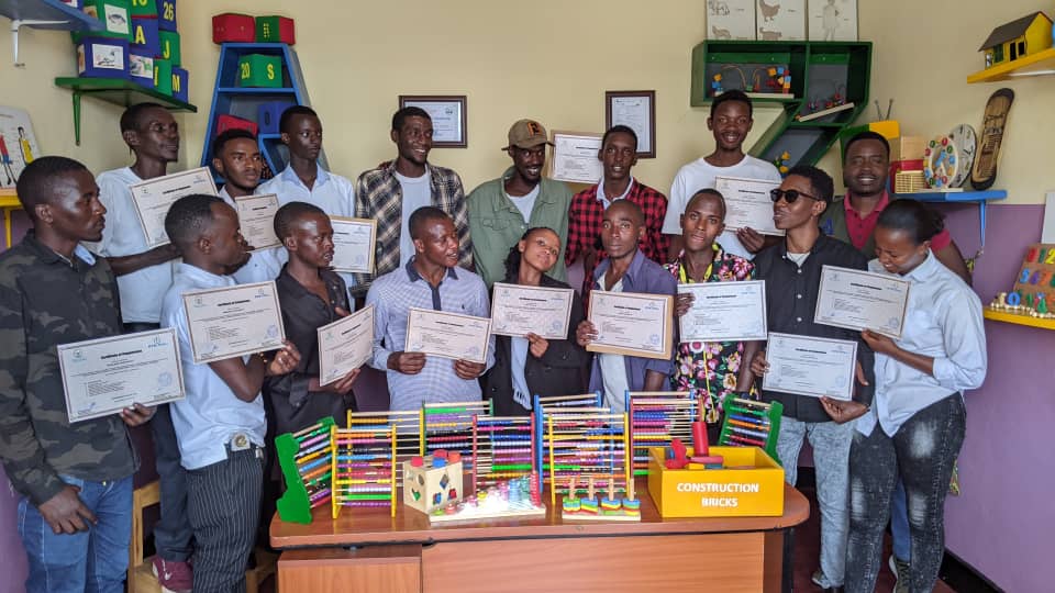 AfricaToys's tweet photo. We humbly thank @RwandaGov and @RTB_Rwanda / SDF for supporting @AfricaToys to provide upgrading skills training to our employees. We couldn't achieve this without your support. Congratulations to all graduates. @Rwanda_Edu @MiniYouthRwanda @RwandaICT #RWoT https://t.co/0FUZWRPZO1
