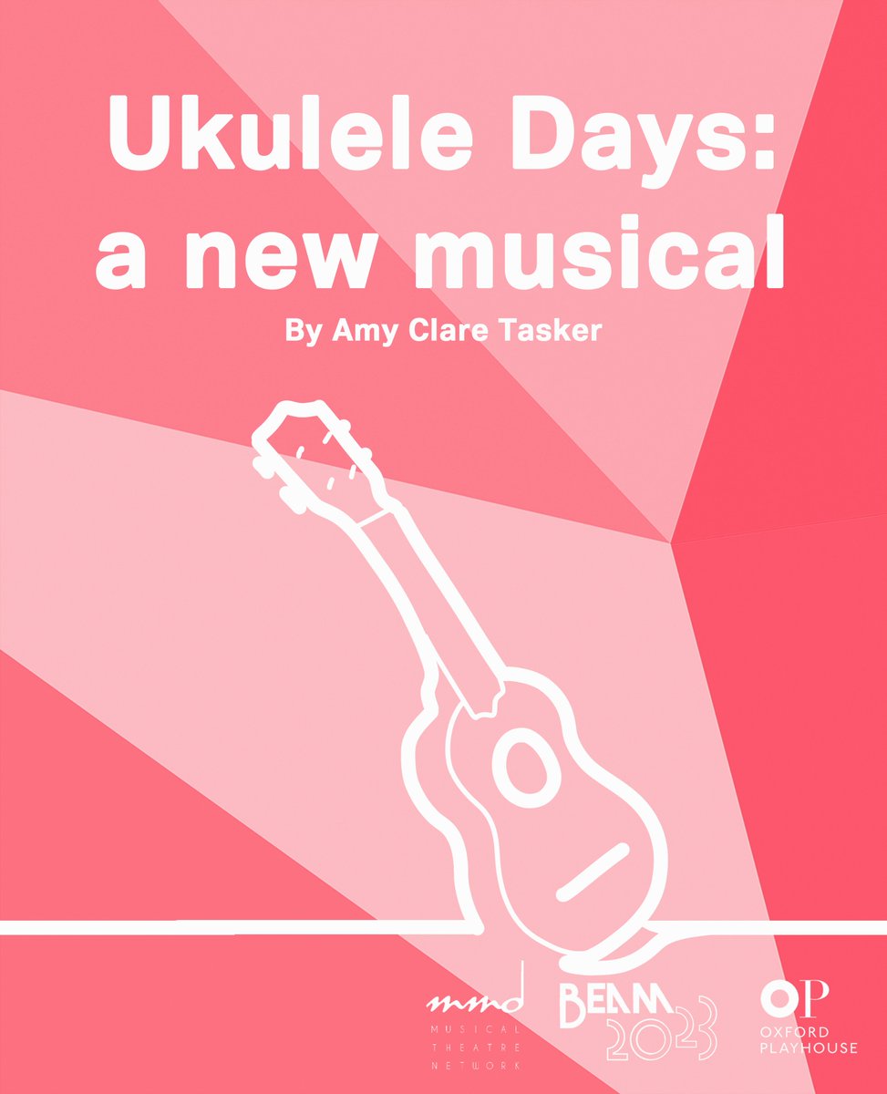 PineconeLab's tweet photo. What illustrious company to be in! @UkuleleDays by @AmyClareTasker has been selected for the #BEAMshowcase, as one of 29 new musicals to be presented.
25 & 26 May at @oxfordplayhouse, curated by @MercuryMusicals & @MTheatreNetwork
Tickets & Info:
https://t.co/cr2K2dv3n4 https://t.co/g8vVtaiWxd