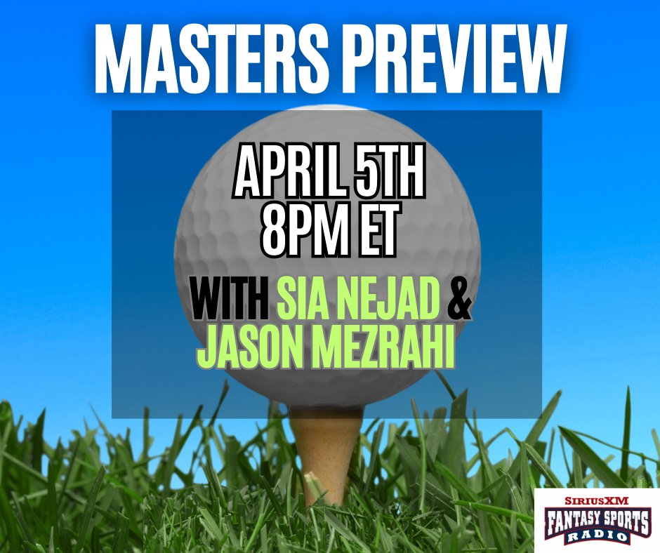 Fantasy Sports Radio on Twitter "TONIGHT!!!"