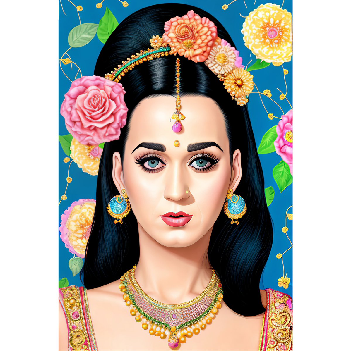 ai_divas's tweet photo. 🔥🔥What if Raja Ravi Varma painted Katy🔥🔥🔥
Follow for more posts..

#ai #aiart #ai_divas #desigirl #stablediffusion #midjourney #openai #dalle2 #sareelove #aiartcommunity #aiartist #aiartgallery #aiartwork #aiartdaily #ravivarma #ravivarmapaintings #katyperry #whatif #india https://t.co/H0kDnzYUCq
