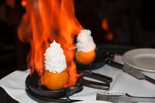 JimiBallard's tweet photo. On the occasion of the traitorous former POTUS being indicted today, complete with fingerprints and a mug shot, I recommend a celebration complete with special treats and libations.

May I suggest Orange Flambé accompanied by a White Russian. https://t.co/Oi8vaJFr8H