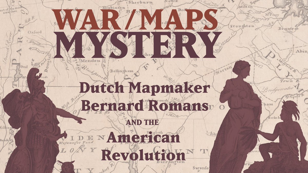 We're excited to host the traveling exhibit, “War, Maps, Mystery: Dutch Mapmaker Bernard Romans and the American Revolution,” organized by the @cthistorical. Learn more about Romans impact on the outcome of the war and see some of his original maps. bit.ly/3Mglwzw