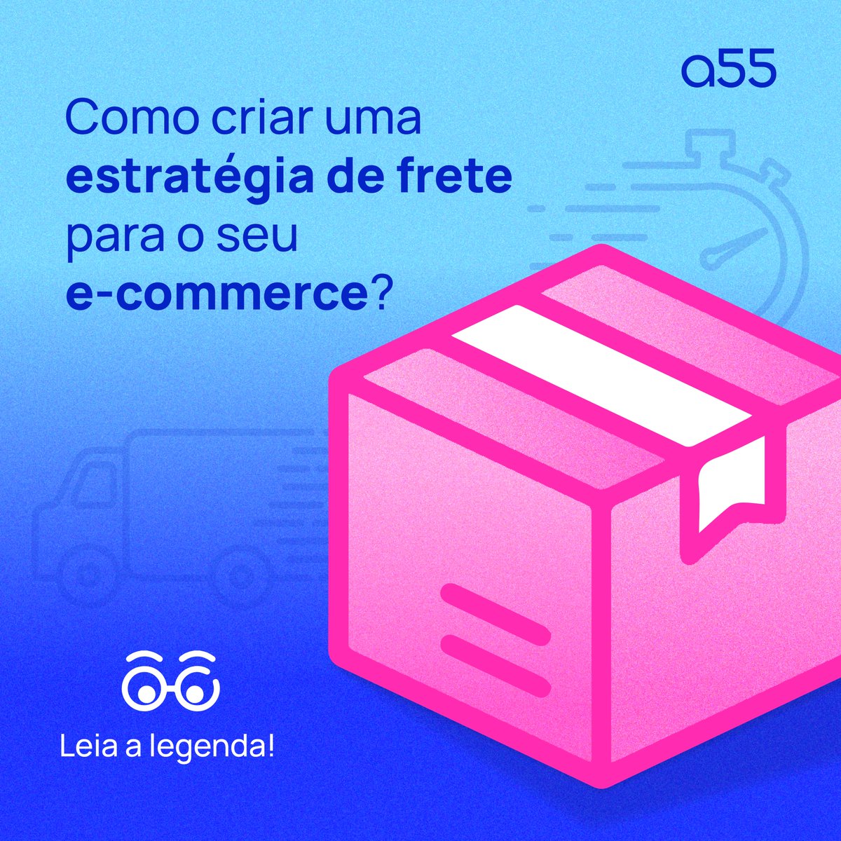 Crie uma experiência de envio positiva para seus clientes e aumente suas vendas! 💸

Quer saber mais? 🤩 Leia nosso artigo completo: a55.academy/frete-para-o-s…