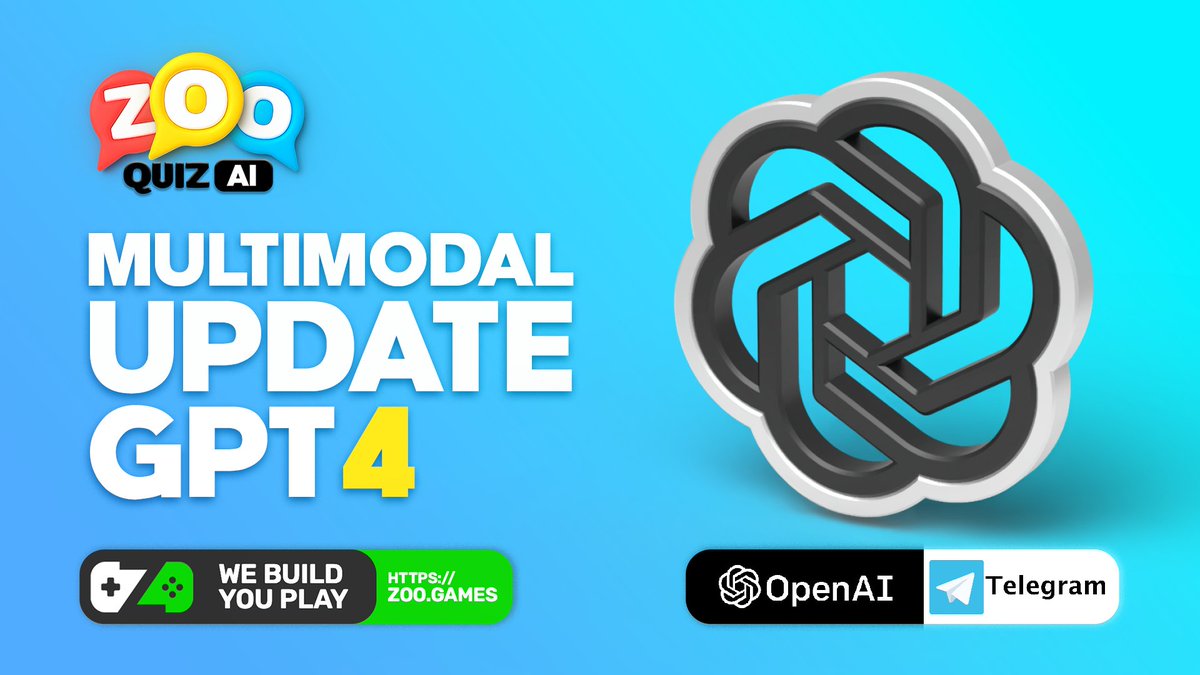 ZooQuizAI is back and better than ever!

The game now features GPT-4 modal with more accurate answers, new login process, player statistics and much more!

Play, earn vZOO tokens and show off your knowledge with this exciting game! 🎉🚀

More info on👇

medium.com/@ZooEcosystem/…