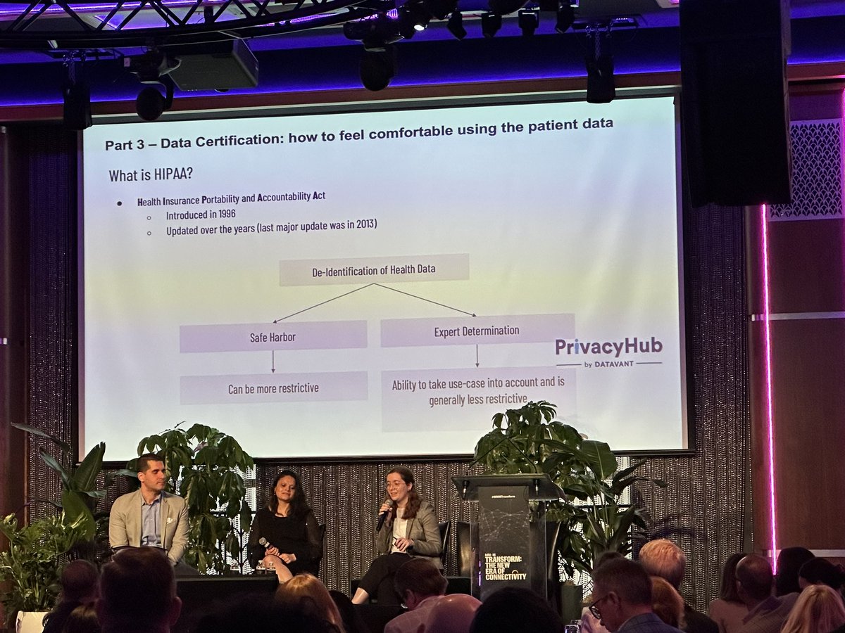 MMMnews's tweet photo. Fran Lane stresses the importance of patient ed in terms of data privacy at #MMMTransform, “As soon as you say data lake to somebody, machine learning, artificial intelligence— their immediate response is ‘I don’t want you to do that’ so I think educations is a big part of this.” https://t.co/uyL1dkvTO8